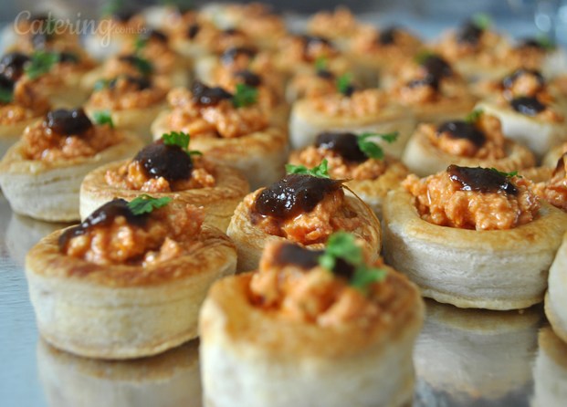 Vol-au-vent de tomate seco